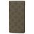 Portafoglio Lungo Brazza Monogram Shadow Louis Vuitton Marrone Grigio antracite