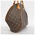 Borsa a mano Ellipse MM Monogramma Louis Vuitton Marrone - vista 2