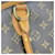 Borsa a mano verticale Lockit Monogram Louis Vuitton Marrone - vista 12