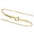 Elsa Peretti Collana Open Heart in Oro Giallo 18K di Tiffany & Co. - vista 3