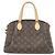 Borsa Louis Vuitton Monogram Rivoli PM Marrone Monogramma - vista 2