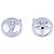 Gemelli Louis Vuitton LV Catch M80188 Argento