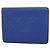 Louis Vuitton Taurillon Leather Slender Wallet M80590 Blue