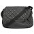 Borsa a Spalla in Nylon Nero Chanel Coco Cocoon