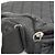 Borsa a Spalla in Nylon Nero Chanel Coco Cocoon - vista 7