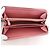 Prada Saffiano Zip-Around Long Wallet Pink - view 4