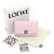 Cartera Vertical Anagram Loewe Rosa - vista 2