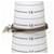 Hermès Hermes Double Tour Charm Bracelet Silvery Taupe  - view 3