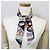 Foulard Hermès Twilly Charm La Patisserie Française Nero Bianco Blu - vista 6