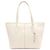 Bolsa tote de couro com design simples da Tod's Branco