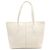 Bolsa tote de couro com design simples da Tod's Branco - vista 2