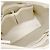 Bolsa tote de couro com design simples da Tod's Branco - vista 5