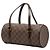 Louis Vuitton Papillon 26 in Damier Ébène marrone - vista 2