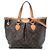 Louis Vuitton Borsa Palermo PM Monogramma Marrone