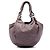 Hobo de couro marrom com alça trançada Gucci Taupe