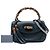 Borsa a mano media Guccissima blu New Bamboo di Gucci Blu navy - vista 8
