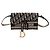 Saddle Pochete Slim em Lona Bordada Dior Azul Oblique com Cinto