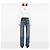 Saddle Pochete Slim em Lona Bordada Dior Azul Oblique com Cinto - vista 11
