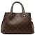 Bolso Montaigne BB Monograma con asa trenzada marrón Louis Vuitton Castaño