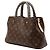 Bolso Montaigne BB Monograma con asa trenzada marrón Louis Vuitton Castaño - vista 2