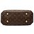 Bolso Montaigne BB Monograma con asa trenzada marrón Louis Vuitton Castaño - vista 3