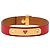 Bracciale As de Coeur in Swift Rosso Stretto Hermès - vista 3