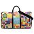 Louis Vuitton Keepall Bandoulière 50 Damier Graphite 3D Multicolore Nero