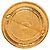 Chanel Gold Plated Medaillon Brosche 31 Rue Cambon Golden - Ansicht 2