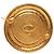 Chanel Gold Plated Medaillon Brosche 31 Rue Cambon Golden - Ansicht 3