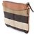 Borsa a tracolla Peyton in tela a quadri mega marrone Burberry - vista 2