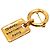 Spilla Tag Rue Cambon Placcata Oro Chanel D'oro