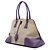 Prada Handtasche aus Canapa mit beigem Cinghiale-Besatz - Ansicht 2