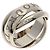 Anello in oro bianco 18K Cartier Trinity - vista 2