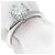 Tiffany & Co. Platin Solitaire-Diamantring Silber - Ansicht 2