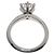 Tiffany & Co. Platin Solitaire-Diamantring Silber - Ansicht 4