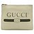 GUCCI Pochette Media con Stampa Gucci Bianco Rosso Verde Crudo - vista 2