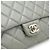 Borsa a Spalla Chanel Matelassé Coco Mark con Catena Argento - vista 10