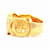 Céline Celine Kreis Logo Ring Gelb  - Ansicht 3