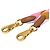 Cinghia a Spalla Sangles Flipper Ball di Hermès Marrone Rosa - vista 2