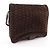 Borsa a spalla 3 in 1 in suede marrone Bottega Veneta - vista 3