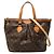 Borsa Louis Vuitton Monogram Palermo PM Marrone Monogramma