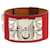 Bracciale Collier de Chien Hermès Argento Rosso