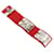 Bracciale Collier de Chien Hermès Argento Rosso - vista 3