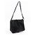 Borsa a spalla 2 in 1 Bottega Veneta in suede nero - vista 3