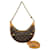 Borsa a Spalla Loop Monogram Louis Vuitton Marrone Monogramma