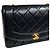 Borsa a Spalla Chanel Diana Matelassé Nero - vista 11