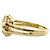 Anello in Oro Giallo 18K e Diamanti da Donna Christian Dior - vista 4