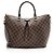Borsa Louis Vuitton Damier Ebene Siena GM Marrone