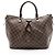 Borsa Louis Vuitton Damier Ebene Siena GM Marrone - vista 3