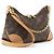 Borsa a Spalla Boulogne NM in Tela Monogram Louis Vuitton Marrone - vista 2